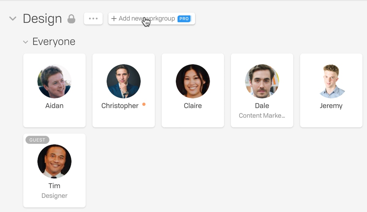 Workgroups 1