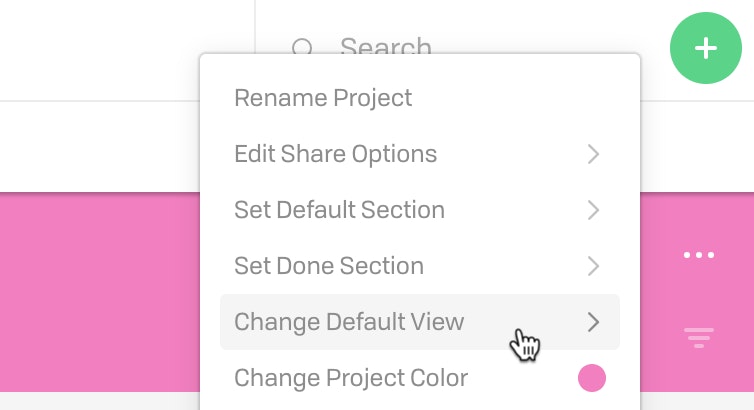 Default Project View New 1 1