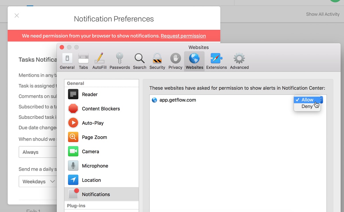 Blocked Notifications 5 1