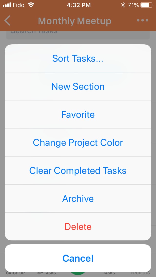 Editing Projects Ios 3