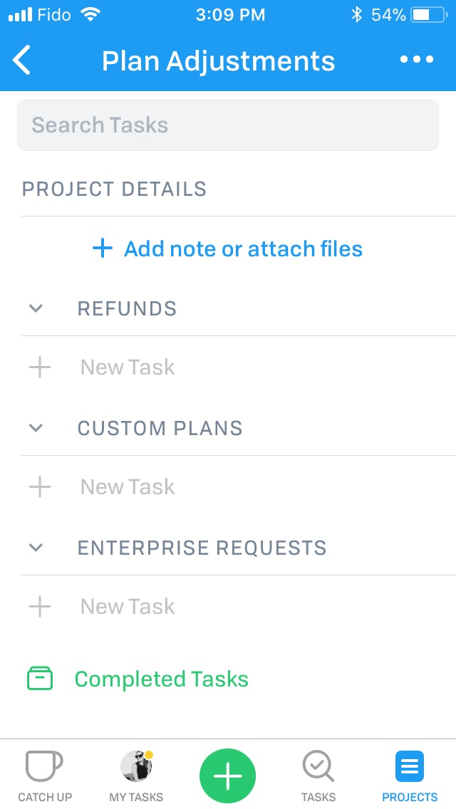 Sections Ios 7 1