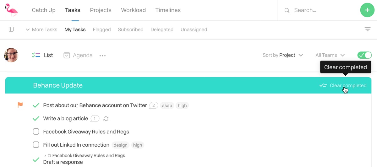 Completing Tasks New 13 2