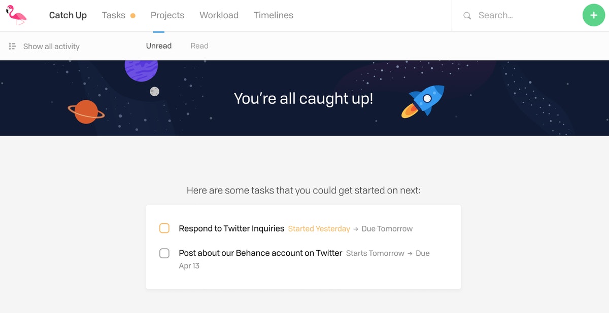 Using Catchup 3 2