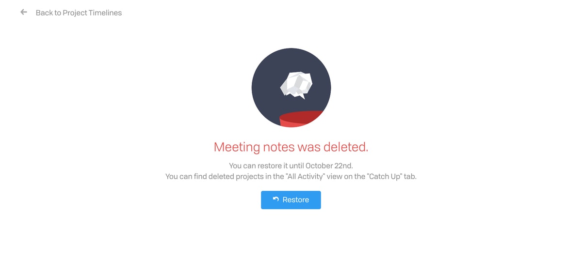 Deleting Projects 4 1