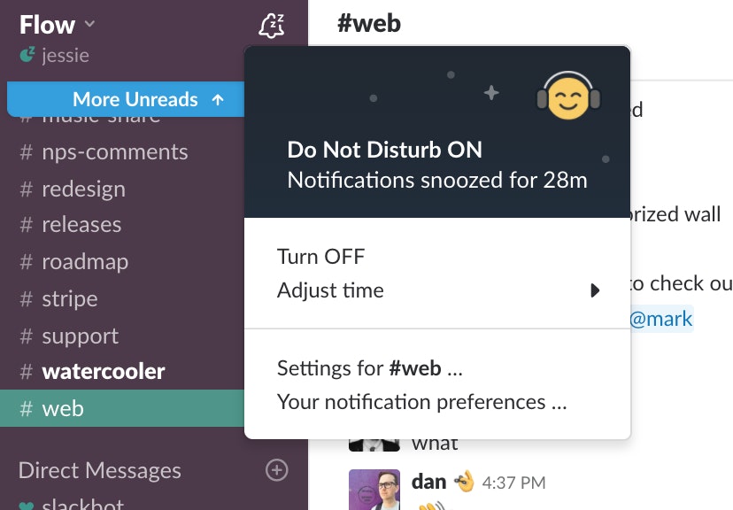 Focus Mode Slack New 2