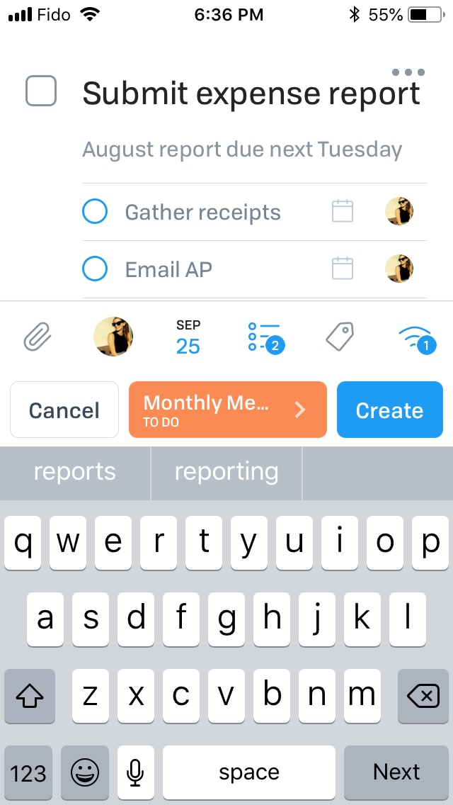 Creating Tasks Ios 4