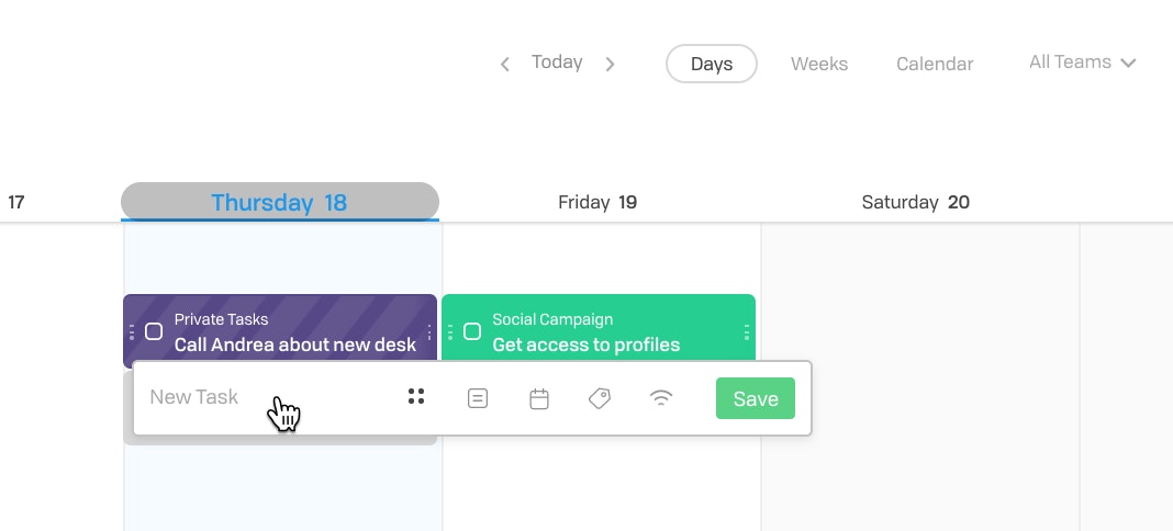 Tasks Calendar New 4 2
