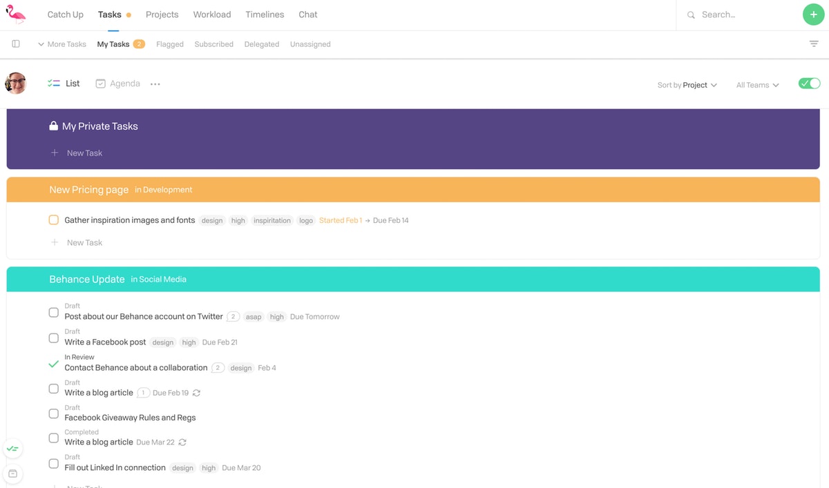 Task View 1